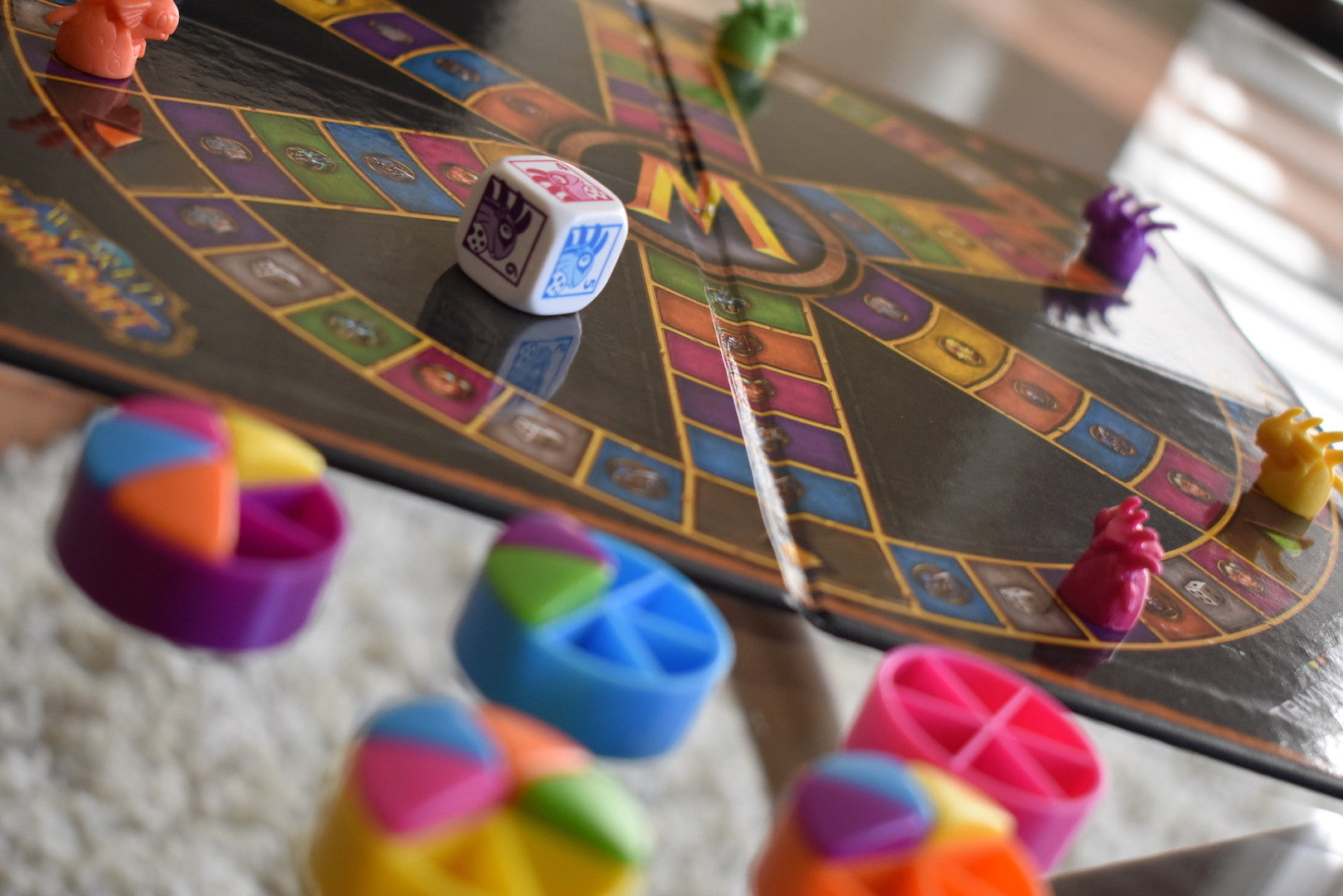 Warcraft trivial pursuit game board