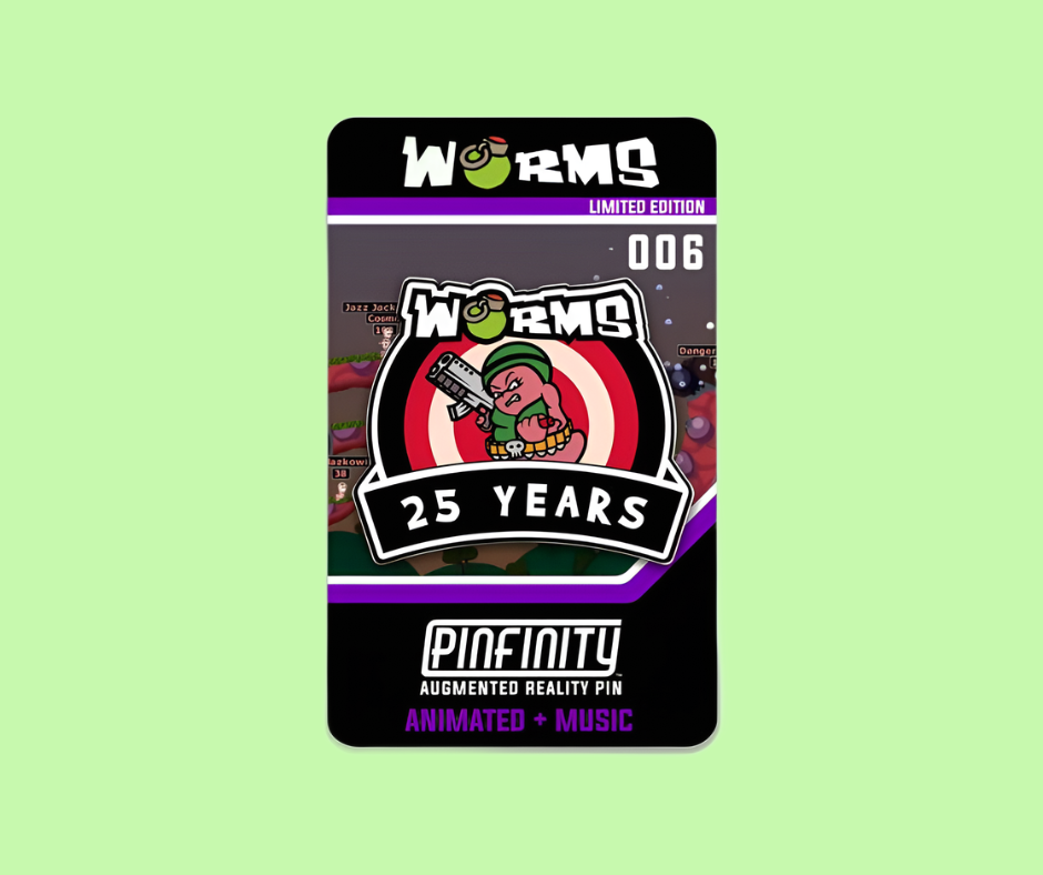 Worms 25th Anniversary - Worms 2 | Pinfinity | PixelCrib